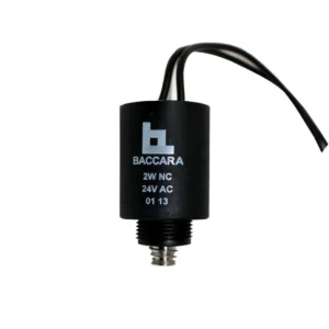 Solenoide 24V AC 2W NC Ricambio Originale per Elettrovalvole Baccara G75